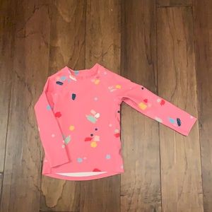Toddler swim and sun shirt